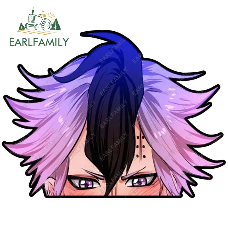 EARLFAMILY 13 см x 9 8 для чёрного клевера Magna Swing автомобильные аксессуары наклейки