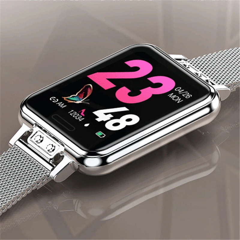 LIGE Модные женские Смарт часы спортивные пульсометр многофункциональный Женский