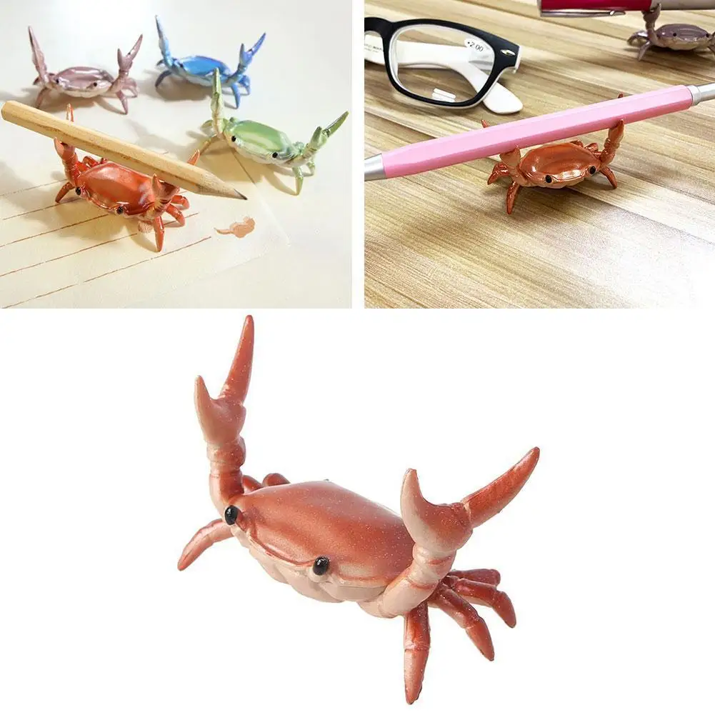 

Weightlifting Crab Pen Holder Creative Cute Mini Pen Holder Storage Decoration Pen Holder Holder Rack