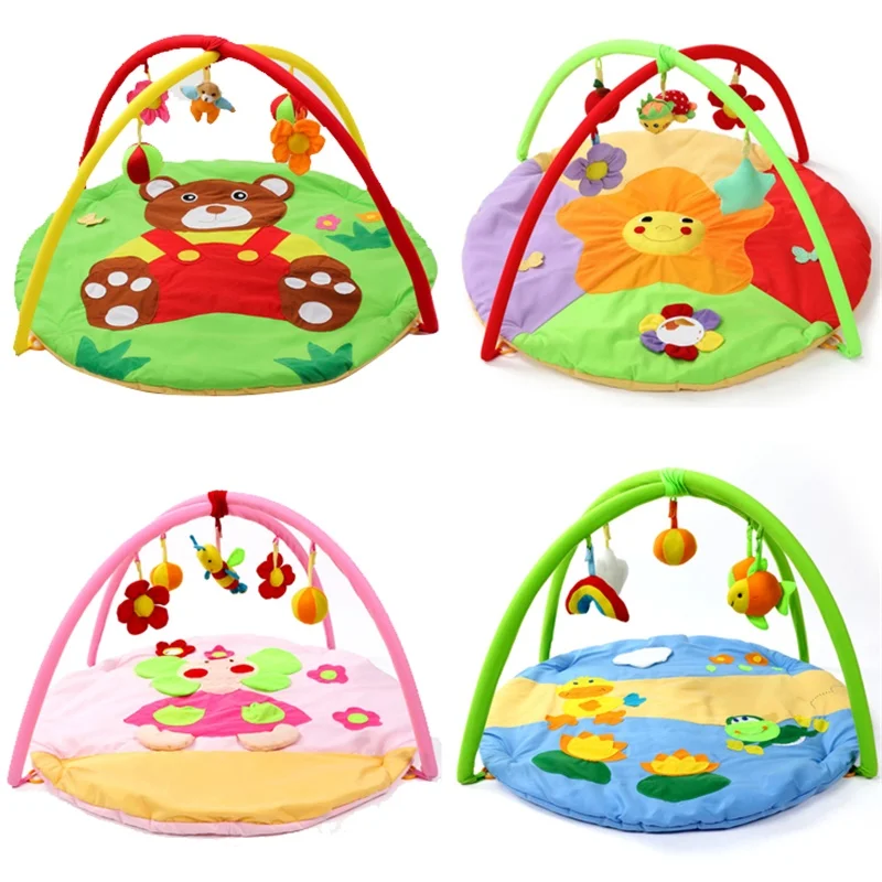 

Kids Gym Frame Activity Fence Toys Baby Rattle Thicken Baby Play Mat Activity Crawling Play Mat Education Crawling Game Blanket