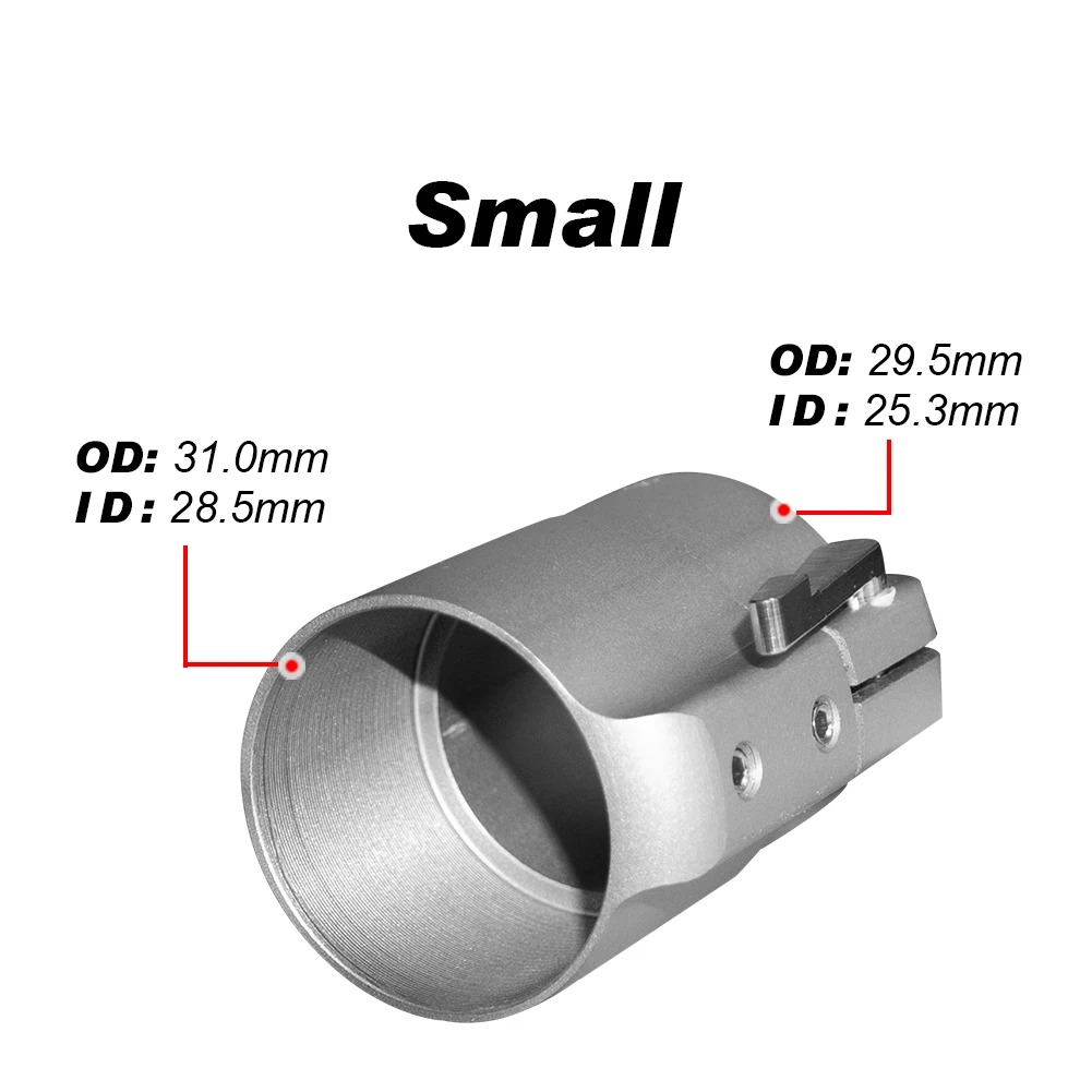 ZJ пластиковый и Алюминиевый зажим наконечник регулятора для весла Каяка|ferrules|kayak