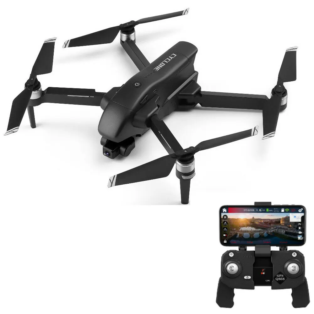 

XK Q868 Cyclone GPS 5G WIFI FPV with 2-axis Gimbal 4K Camera 30min Flight Time RC Quadcopter Drone RTF