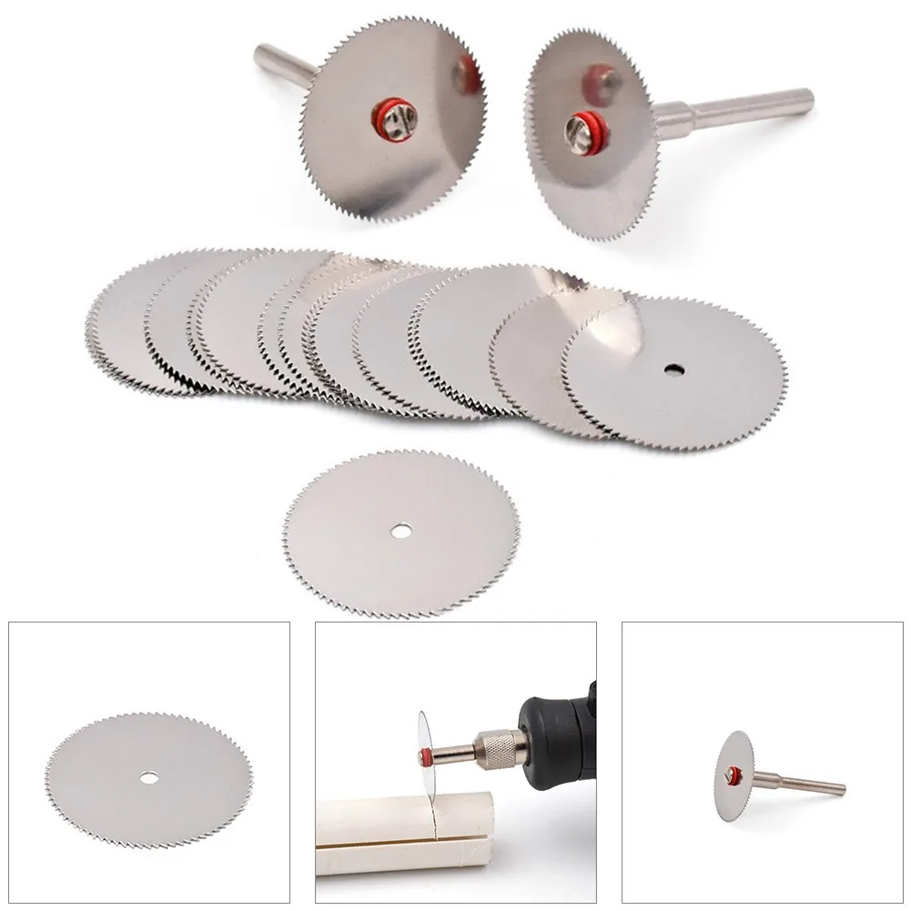 

10pc Circular Sawblades 16/18/20/22mm Wood Cutting Saw Disc Wheel Stainless Steel Cutters Electric Grinder DIY Power Tool Parts