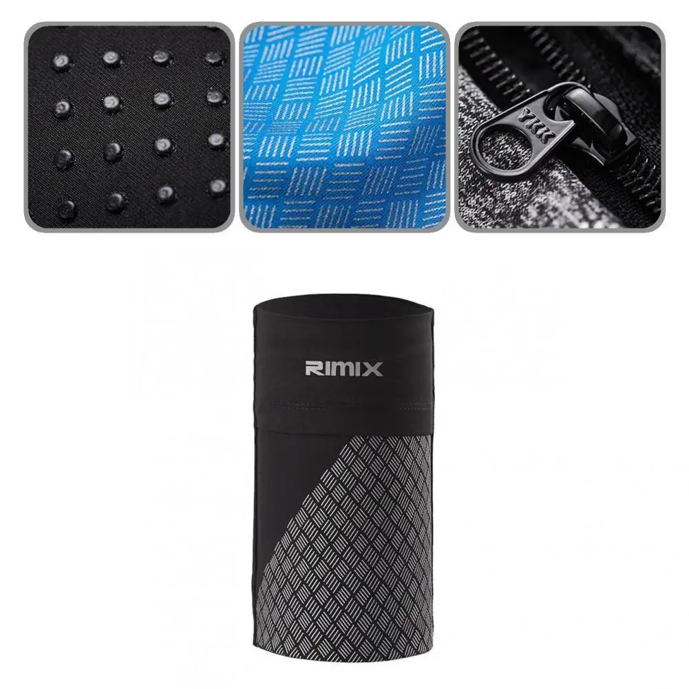 

Sweat Absorption Polyester Fitness Gym Zipper Wrist Wallet for Exercise