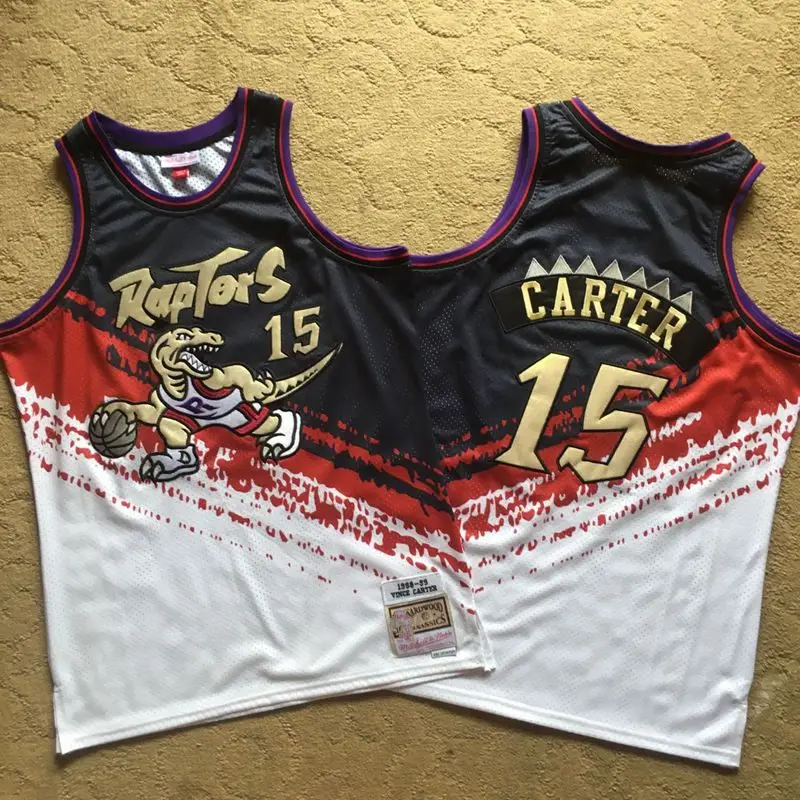 

15 CARTER Retro Embroidery Basketball Jerseys Tank Tops 1 McGRADY 2 LEONARD Pocket Shorts Outdoor Sport Beach Pants Sewing XXL