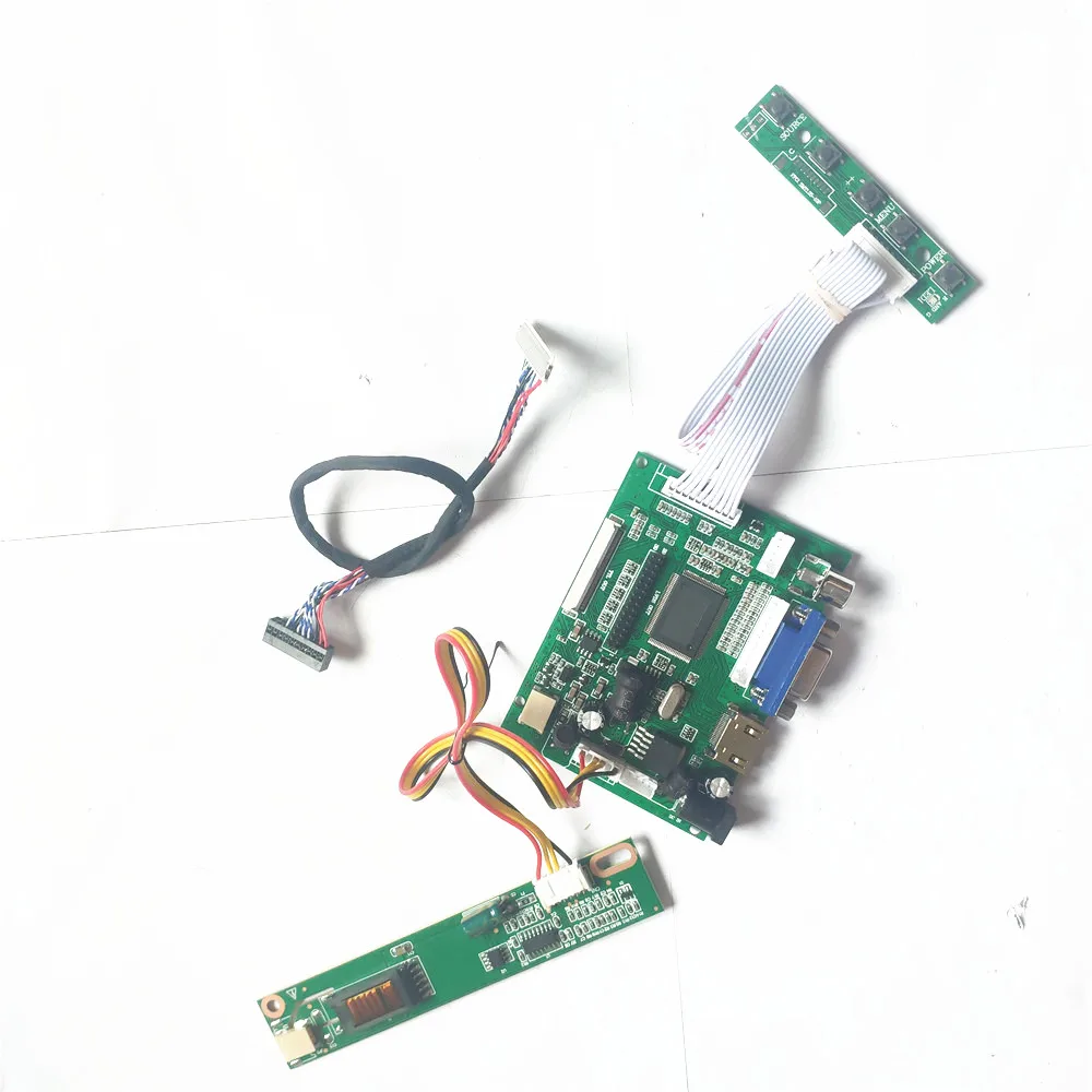 Подходит для B121EW05 V.0/V.1 B121EW06 1280*800 20 контактный LVDS 12 1 2AV + совместимому с HDMI VGA