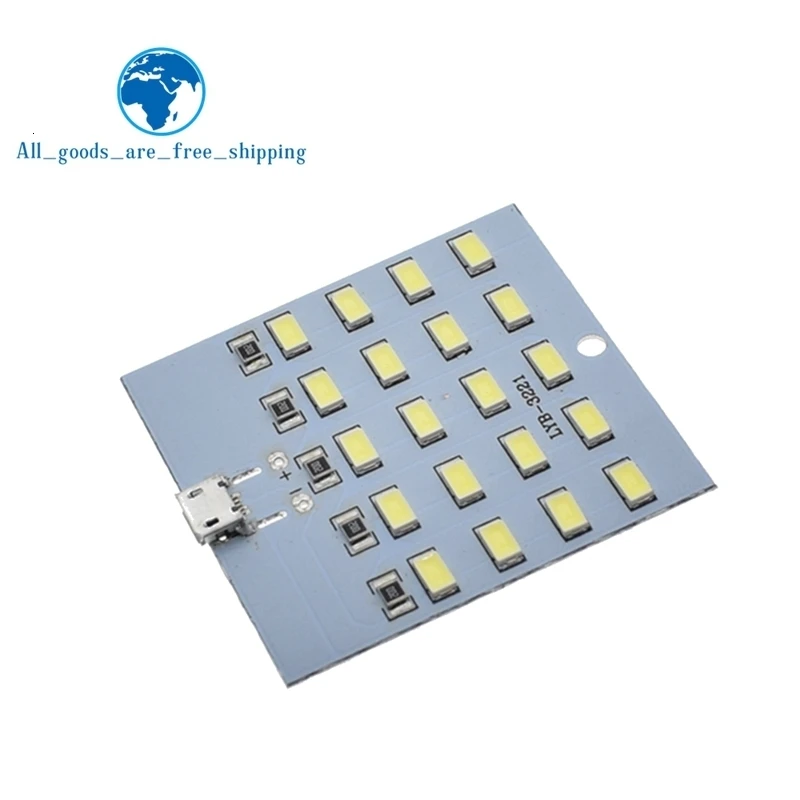 Высокое качество 5730 smd 5V 430mA~ 470mA белый Mirco Usb 5730 светодиодный светильник ing панель USB Мобильный светильник аварийный светильник Ночной светильник