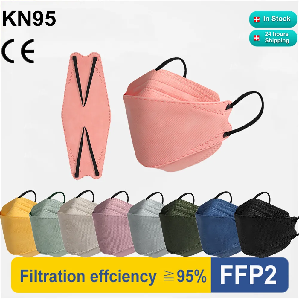 FFP2 маска сертифицированная CE FFP2Mask Mascarilla KN95 рыбные маскариллы FPP2 Homologadas Europe