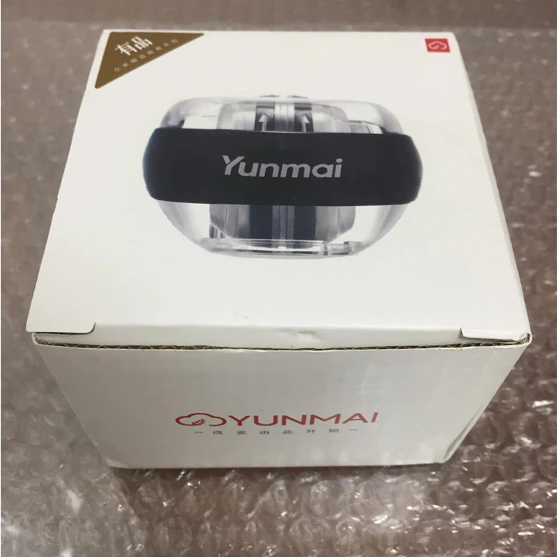Xiaomi Mijia YunMai power ball кистевой тренировочный аппарат мощный кистевой Мяч Тренажер гироскоп со светодиодом мяч необходимый Спиннер-Антистресс игрушка