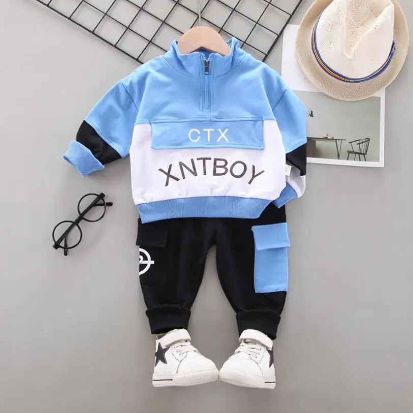 

New Baby Girls Clothes Set Spring Autumn Newborn Kids Boys T-Shirt+Pant Infant Christmas Suit Bebes Jogging Sportswear Costume