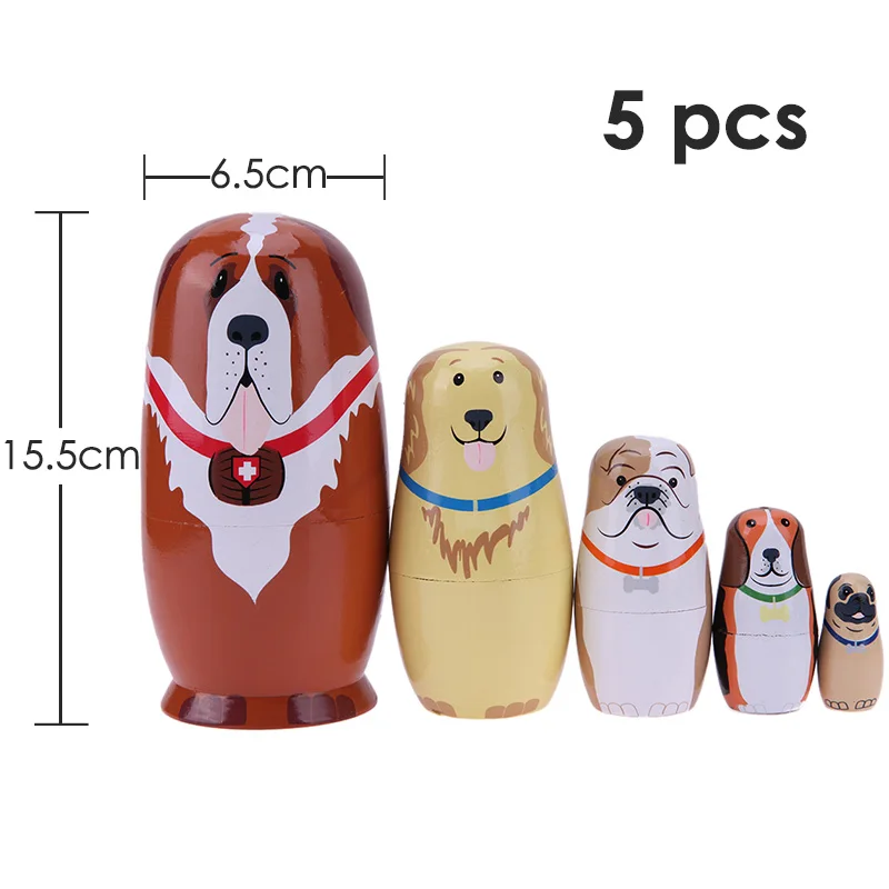 27 стилей, деревянные Matryoshka для мальчиков и девочек, куклы, игрушки, русские Матрешки, лучшие пожелания, подарок на Рождество и год, ручная работа - Цвет: 06