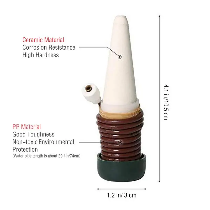 Набор для полива 2 шт./компл. Микро Капельное орошение воды керамическое ленивое