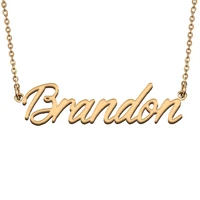 brandon custom name necklace customized pendant choker personalized jewelry gift for women girls friend christmas present