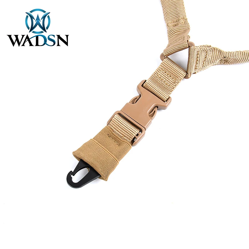 

Nylon Tactical MS2 1 Point Gun Sling Strap Airsoft Bungee Rifle Sling Belt Shooting One Point Gun Rope Hunting Gun Accessories