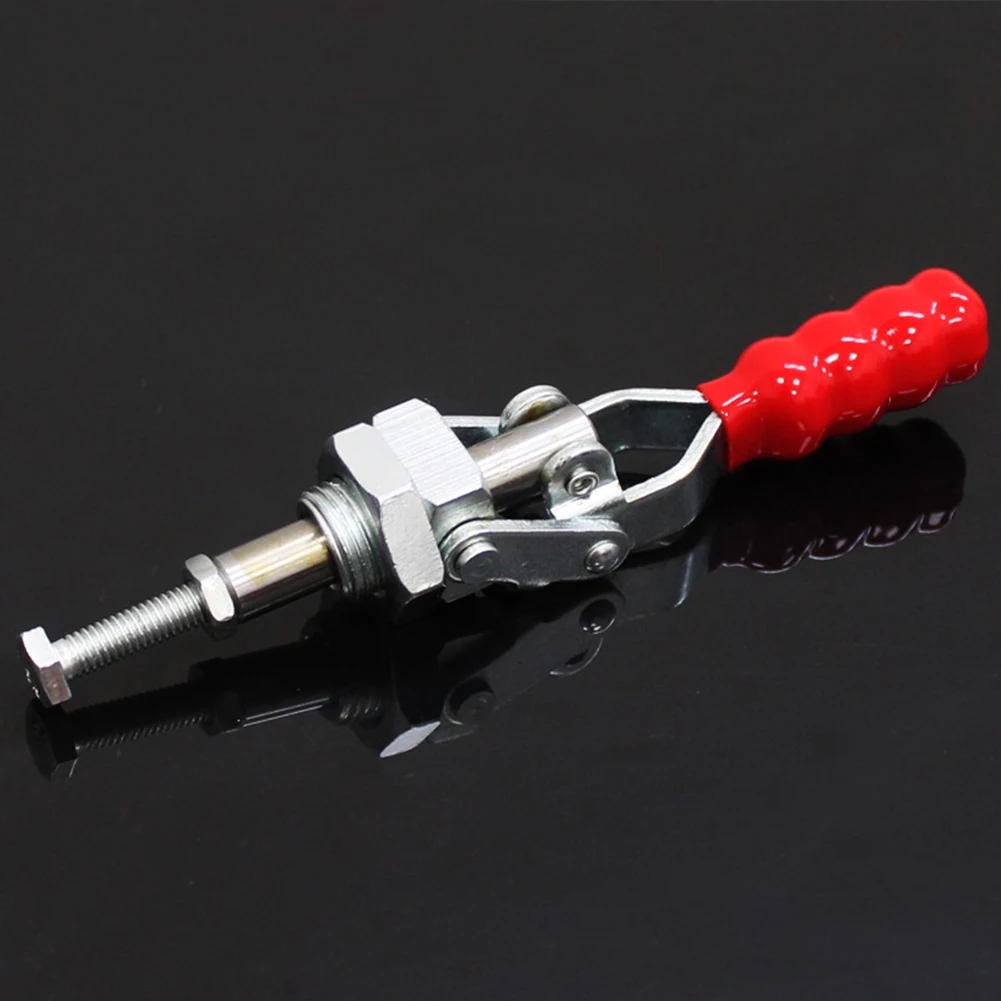 

Industrial Ergonomic Metalworking Repair Grip Quick Release Push Pull Type Toggle Clamp Fast Welding Hand Tool Powerful Fixation