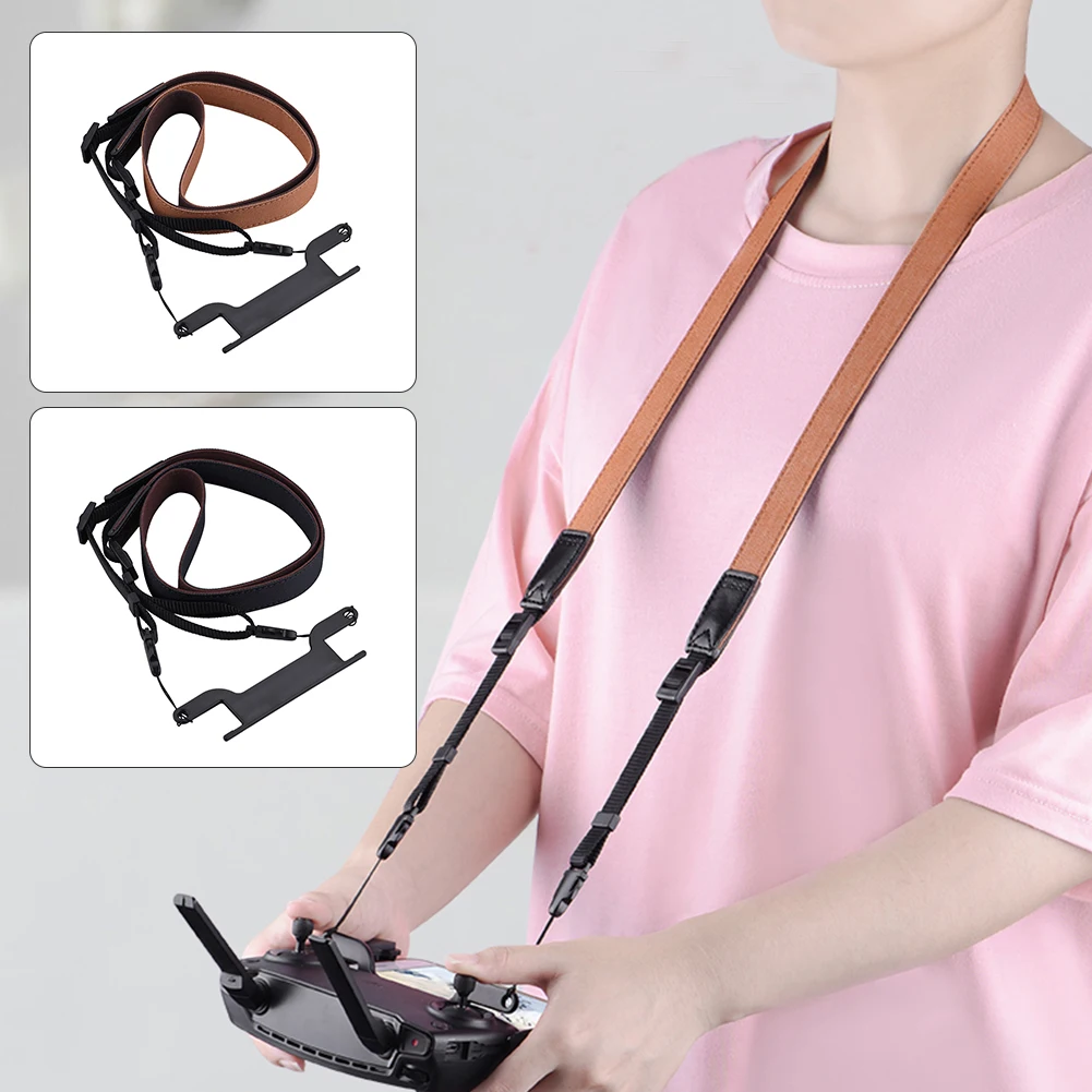 

Durable 2 Layer Fabric Universal Neck Hanging Travel Remote Control Lanyard Adjustable Length Outdoor Fit For DJI Mavic Mini