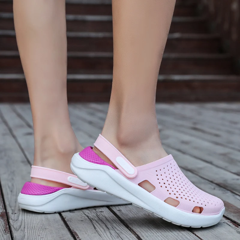 Оригинальные новые садовые Вьетнамки водонепроницаемая обувь женские