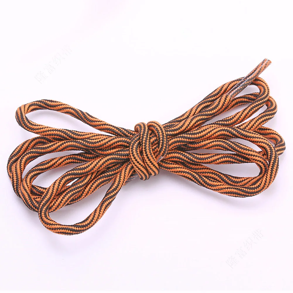 

1 пара Красочные Уличная обувь для прогулок шнурки круглые кроссовки с шнурками для ботинки на нескользящей подошве на выносливость шнурки ...