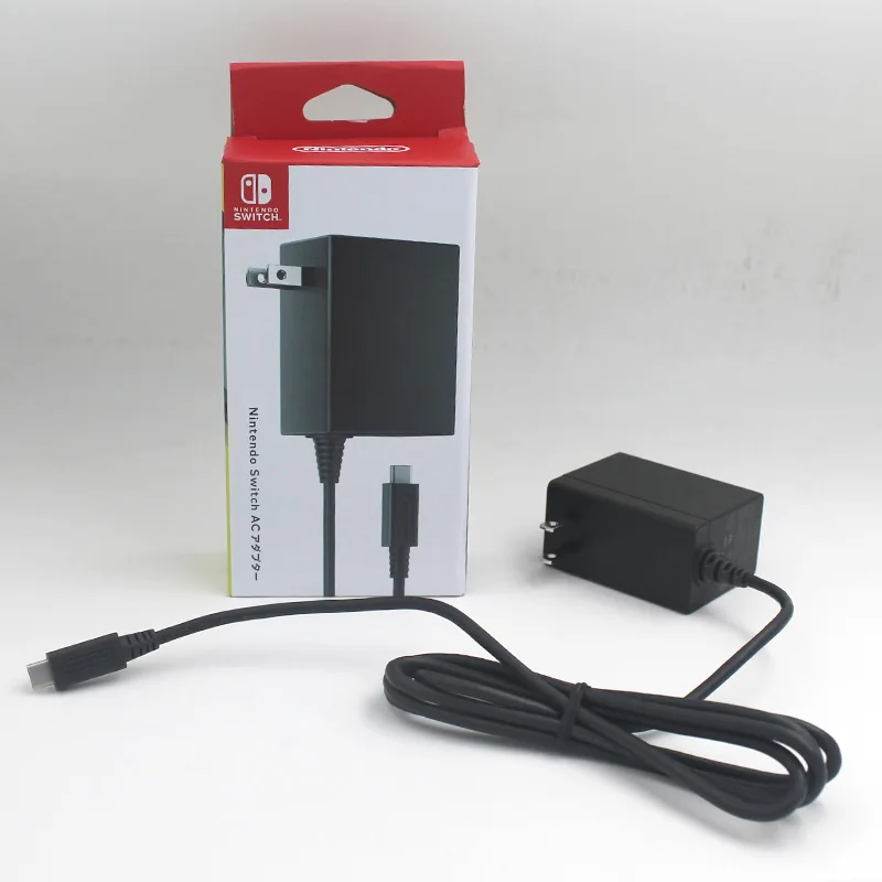 HAC-002   EU/US Plug Original New ac adapter for Nintend switch Power Charger 100-240V   Dual Voltage with Retail package