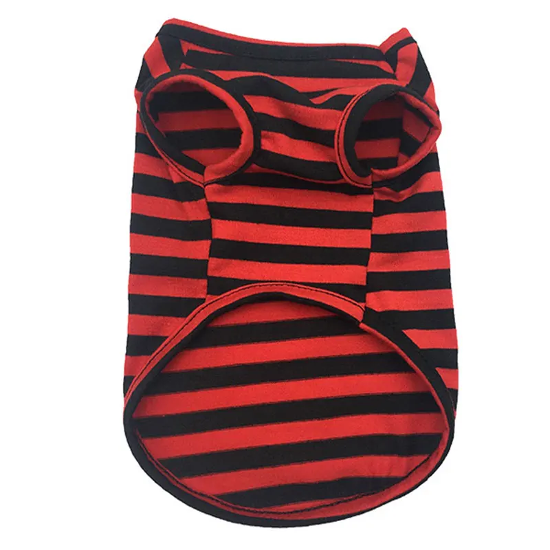 

cute pet dog clothes summer cotton puppy cat shirt T-shirt cat vest clothing
