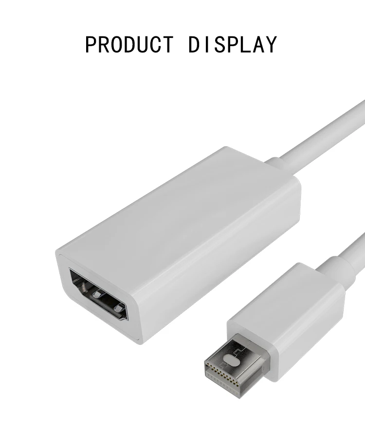 Мини кабель DP-HDMI адаптер Thunderbolt Mini display port to HDMI конвертер адаптер для Apple Mac Pro Air notebook