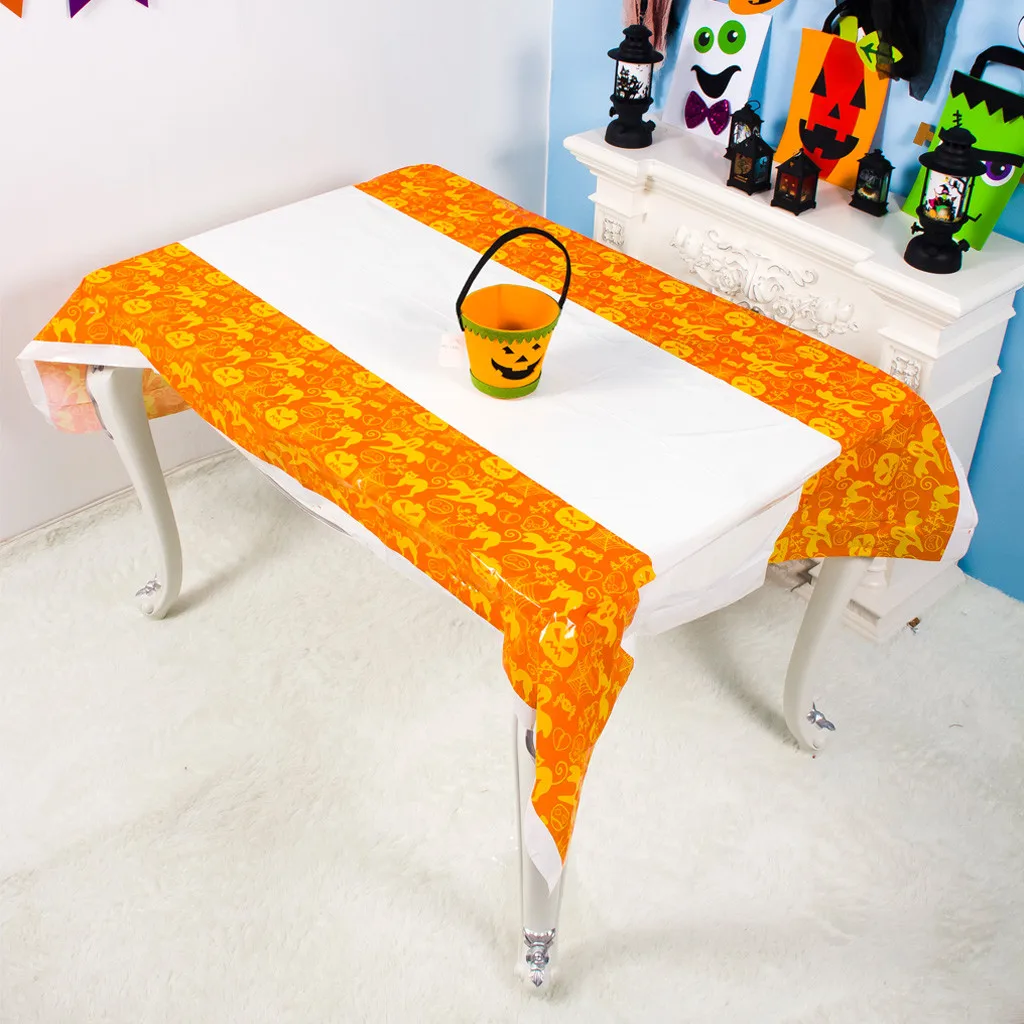 Оригинальные украшения для Хэллоуина уличная круглая скатерть в виде паука