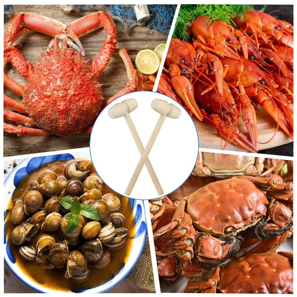 Мини деревянные шарики молотка игрушка камбала Замена молотки экологически