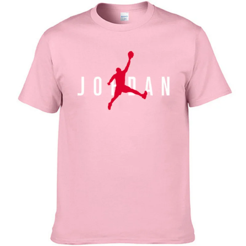 

2021 new men's T-shirt high quality Jordan-23 brand printed 100% cotton round neck short sleeve T-shirt for men's wear