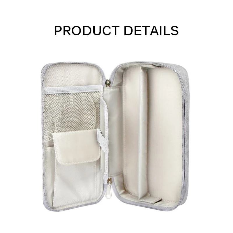 Косметичка пенал на молнии ручка коробка сумка для хранения Органайзер