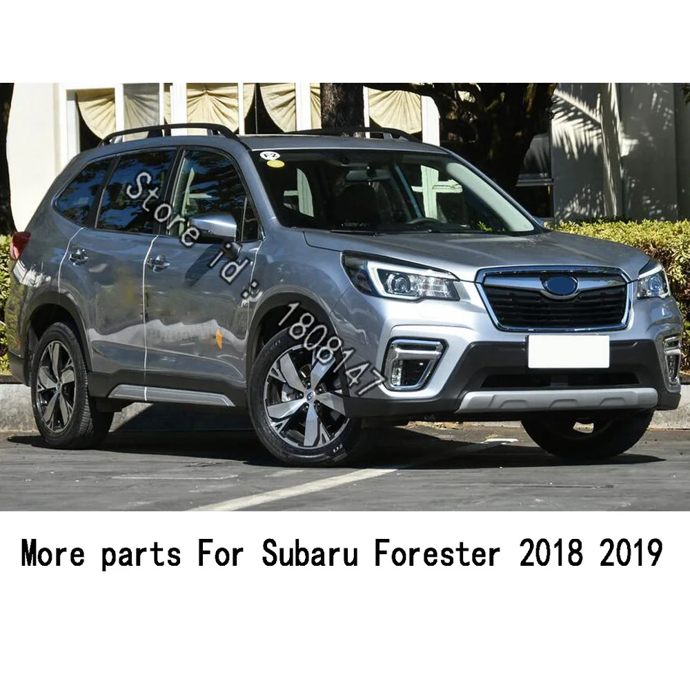 2 шт. хромированные полосы для бокового зеркала заднего вида Subaru Forester 2018 2019