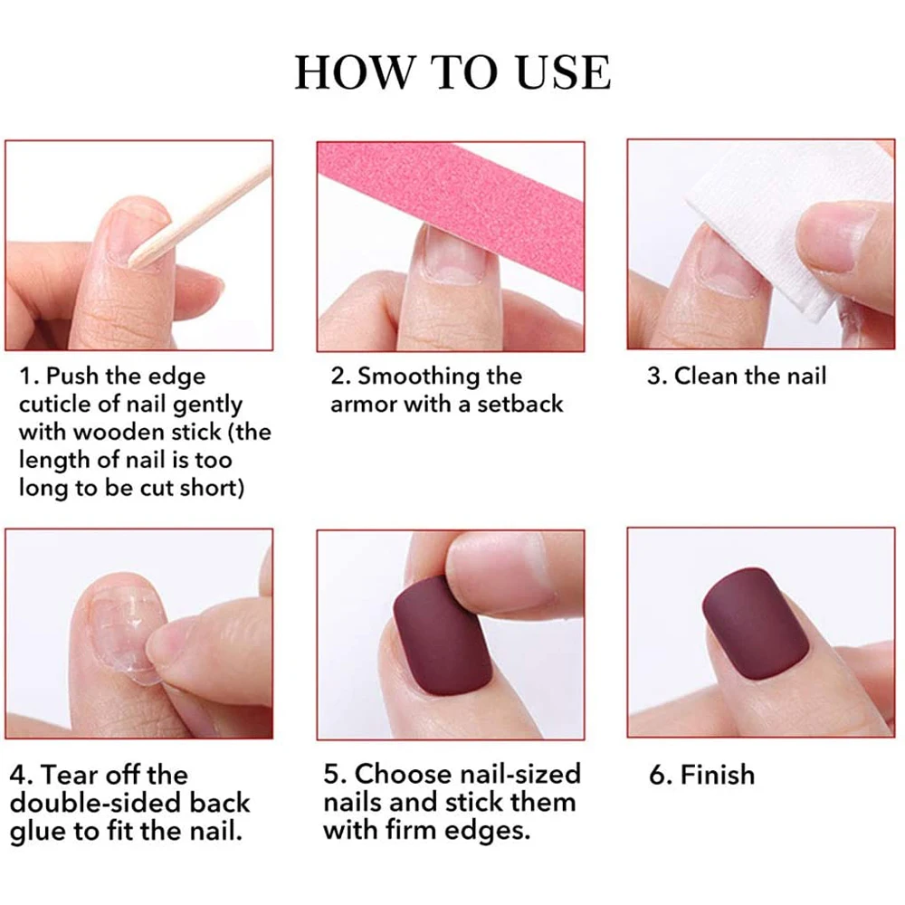 

20pcs Fake Nails Long Coffin Ballerina French Acrylic Clear Natural Artificial for Candy Color Full Cover Press on Nail Tips Set