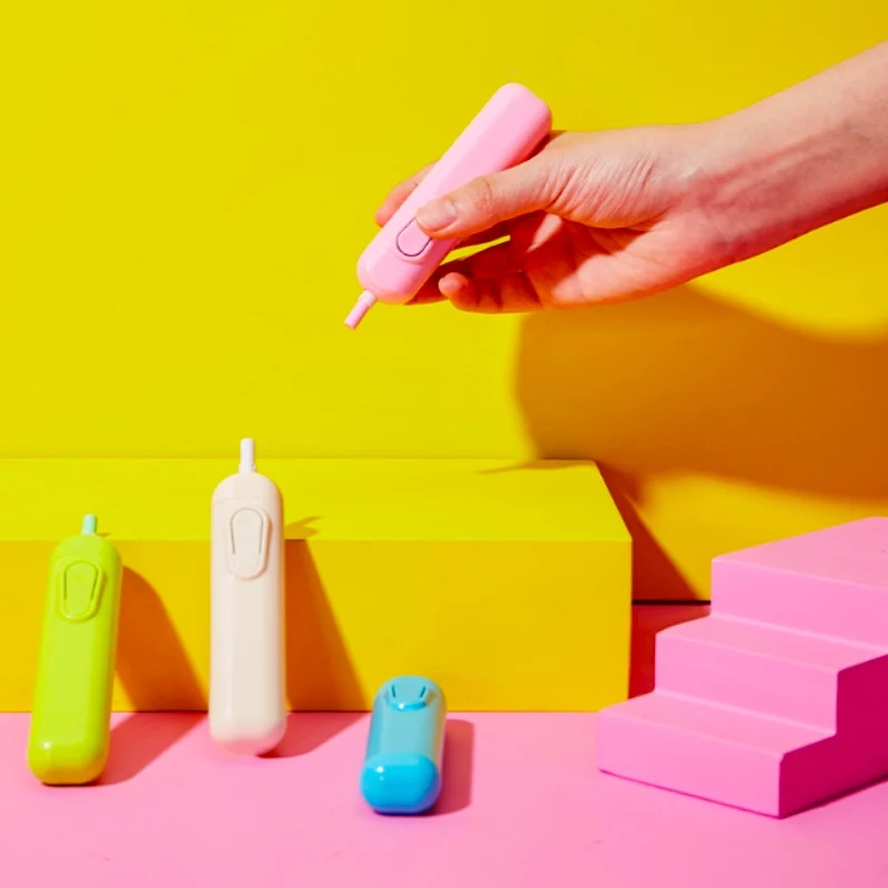 Симпатичный ластик Электрический автоматический кожаный канцелярский материал