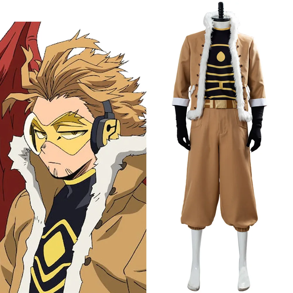 

Boku No My Hero Academia Hero Rising Keigo Takami/Hawks Cosplay Costume Jacket Uniform Outfit Halloween Carnival Party Suit