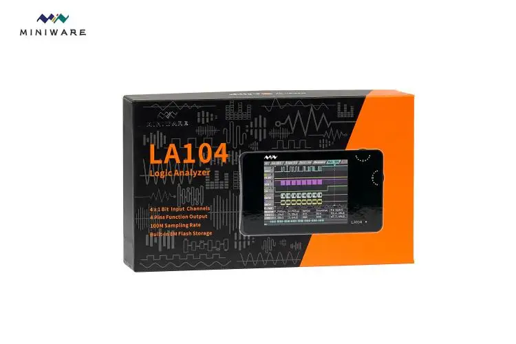 

LA104 Logic Analyzer Four-channel Debugging Assistant Sampling 100MHz Protocol Analysis