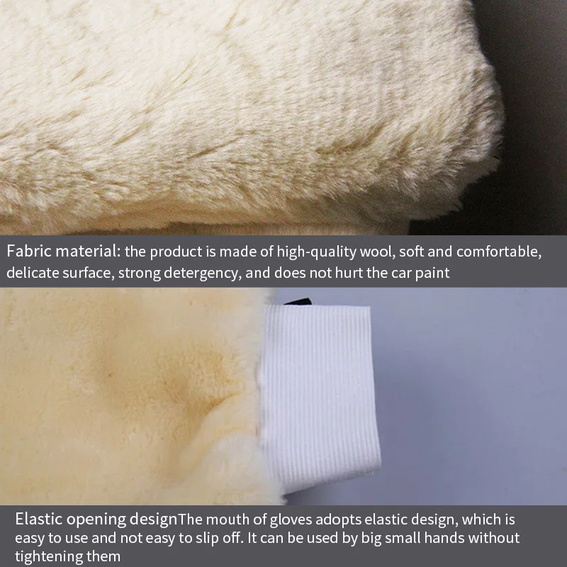 Новая Автомобильная перчатка для мытья автомобиля инструменты стекол очистка
