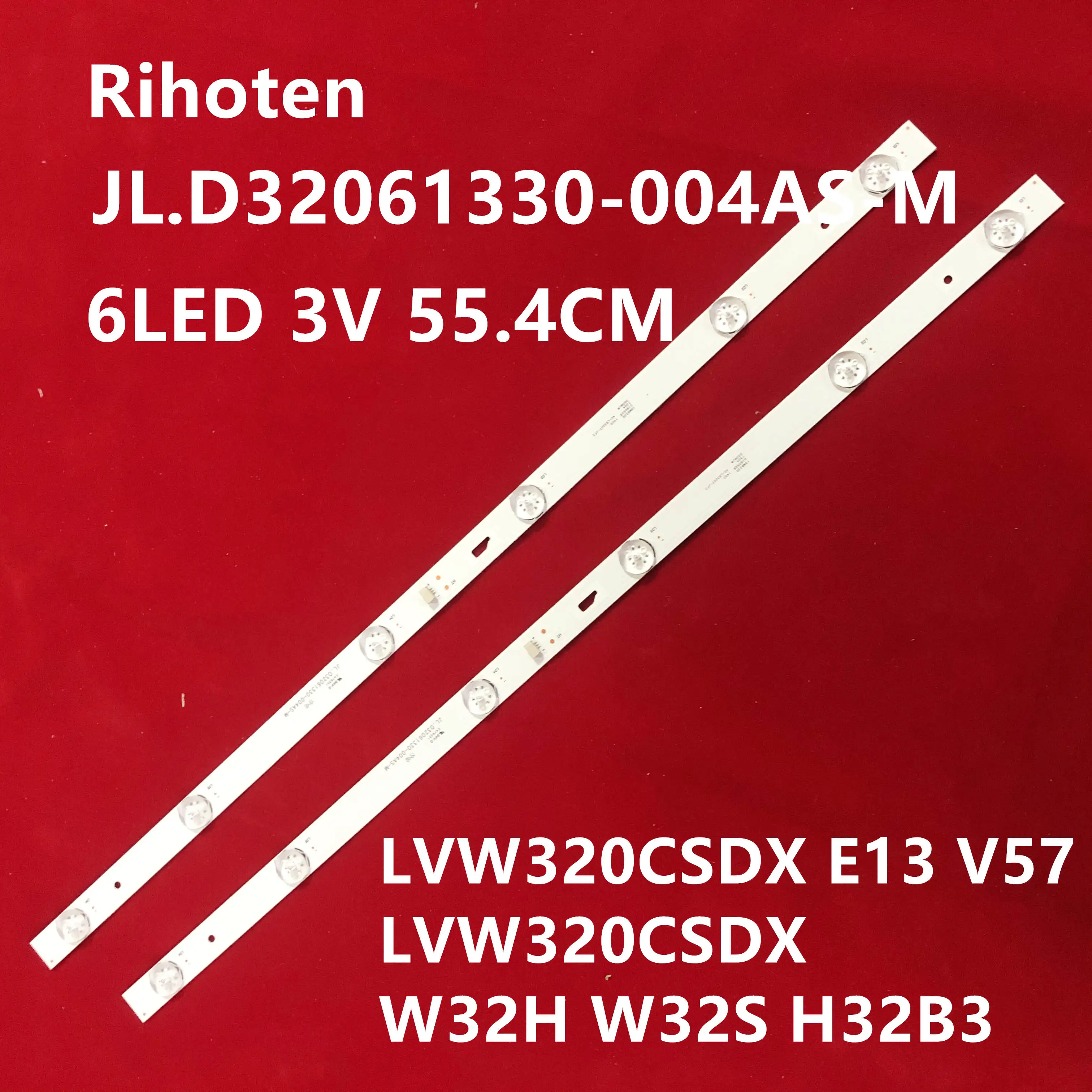Светодиодная лента для подсветки 6 ламп JL.D32061330-004AS-M 4C-LB320T-JF3 H32B3913 THOMSON 32HS3013 LVW320CSDX E19