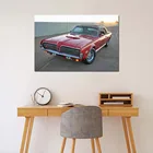 Плакат с суперкаром 1968 Mercury Cougar XR 7 обои HD Печать на холсте Настенная картина Декор для дома