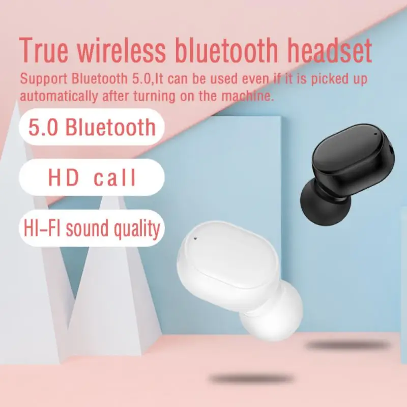 

New Trend Wireless Bluetooth-compatible Headset Noise Reduction Mini Monaural Sports Outdoor Earphone Unisex Christmas Gifts