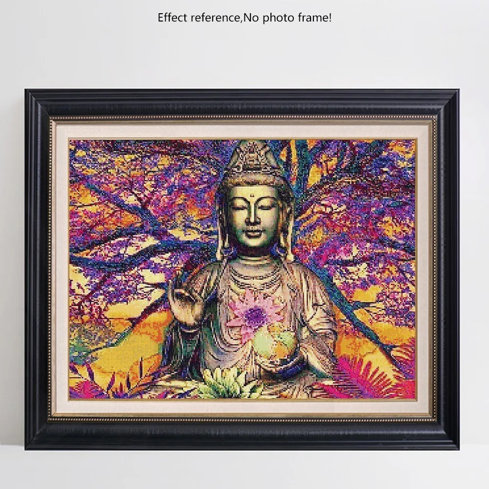 EverShine 5D DIY Diamond Painting Buddha Picture Of Rhinestones Embroidery Sale Religion Mosaic Home Decoration | Дом и сад