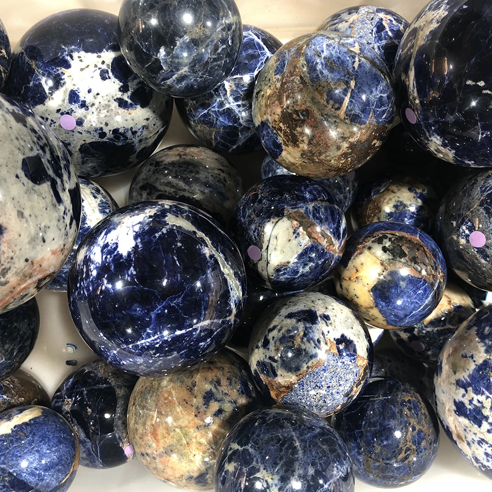 

1kg High-quality blue stone ball z-grade quartz ball massage ball chakra stone home living room decoration art decoration