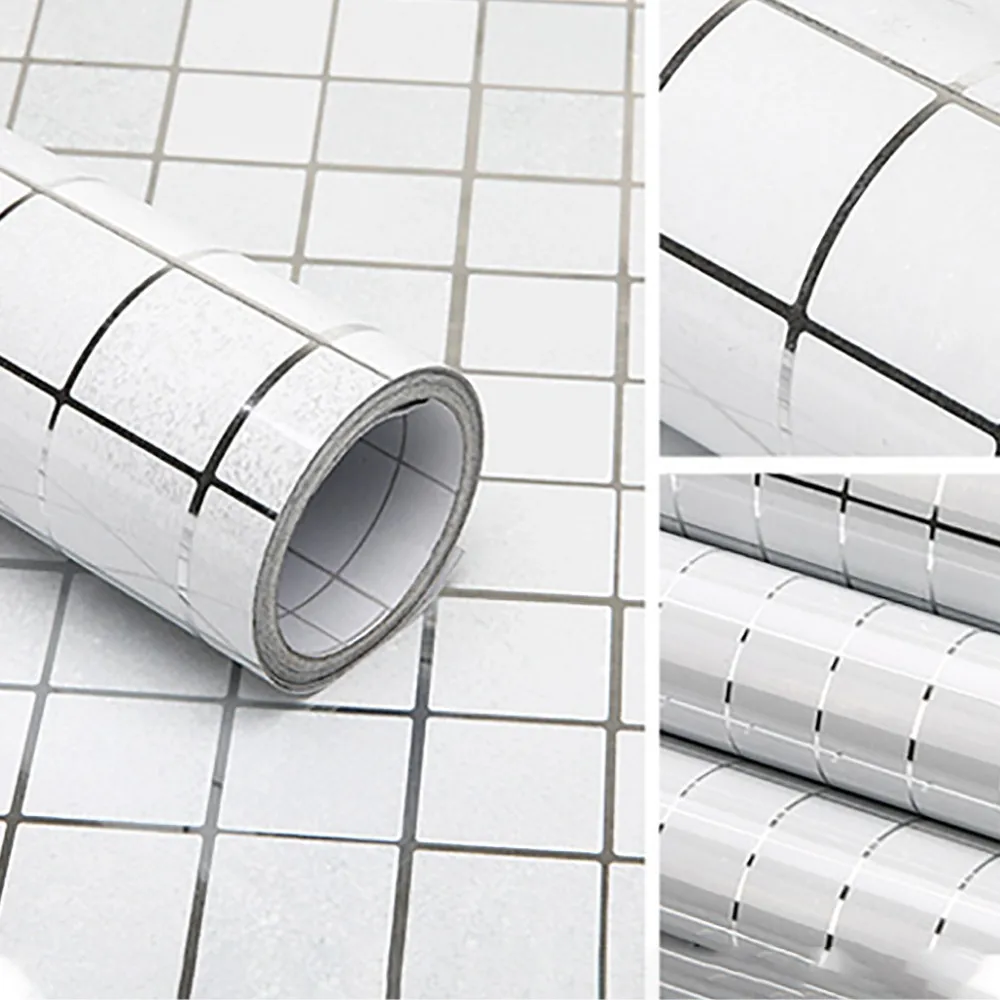 Водостойкая самоклеящаяся акриловая наклейка для ванной и кухни s мозаичная