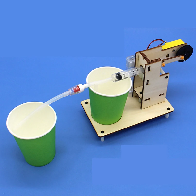 Набор деревянных насосов DIY для детей эксперименты по физическим наукам набор