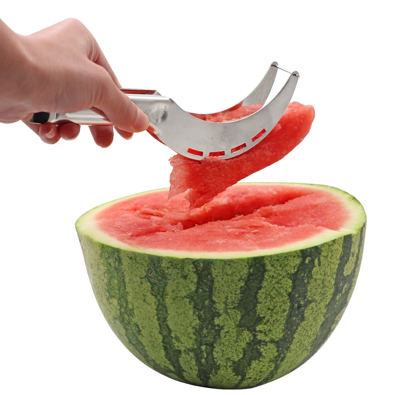 Арбузный резак для быстрого нарезания нож из нержавеющей стали инструмент