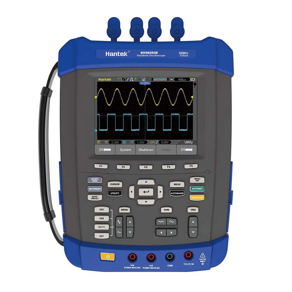 O072 Hantek DSO8202E 6 в 1 200 МГц полоса пропускания частота выборки 1GS/s 2 м глубина памяти