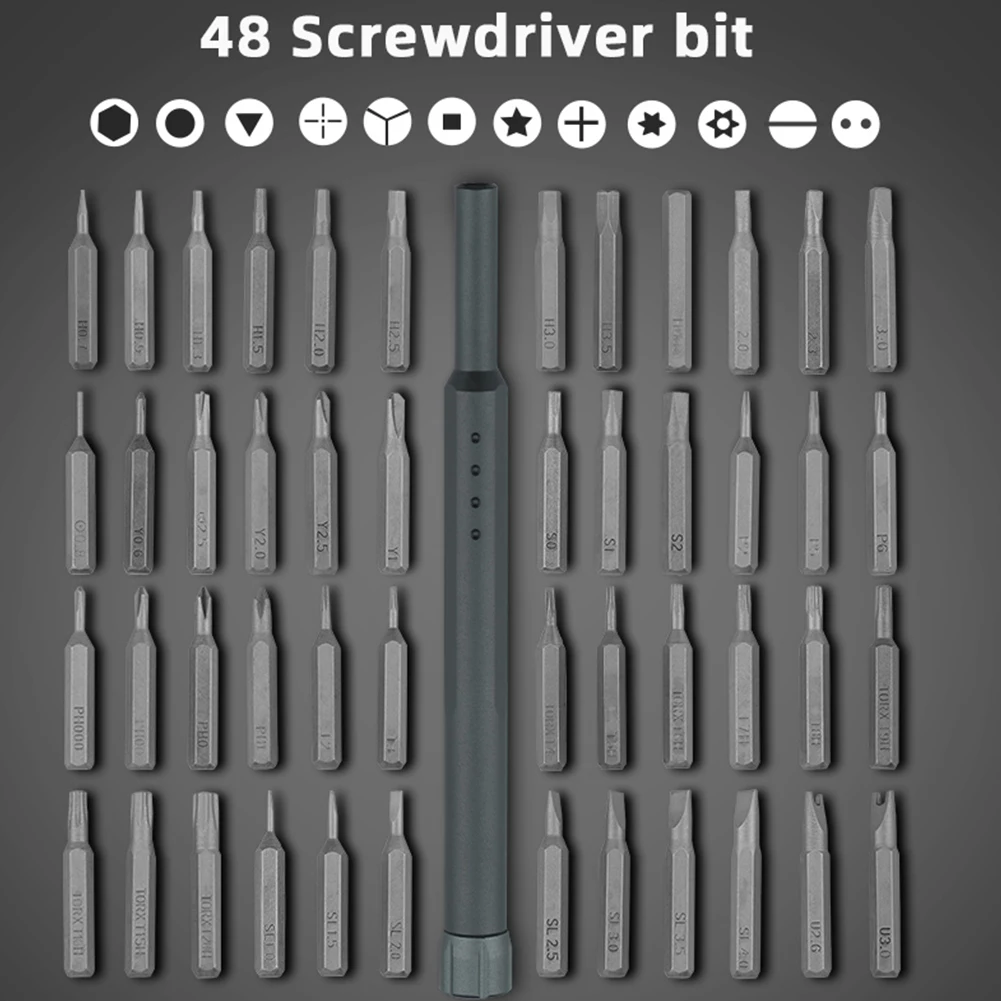 

48 In 1 Screwdriver Set Magnetic Bit Drone Accessories Pocket For DJI FPV AIR 2S Handheld Repair Tool Kit