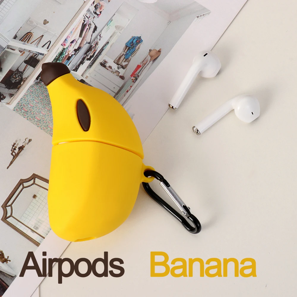 Новый уникальный 3D имитация банана двойное яйцо желток силиконовый защитный