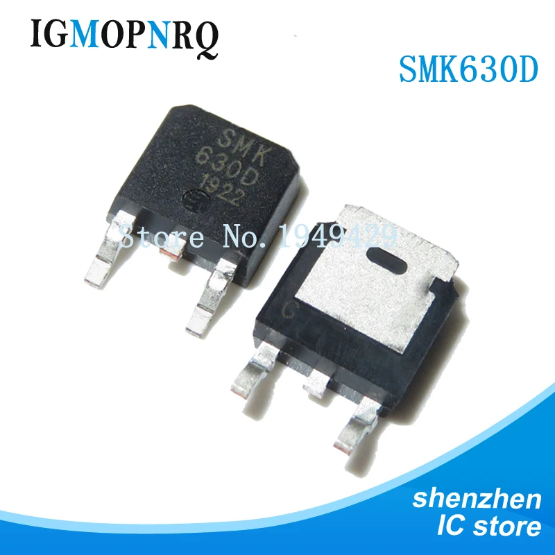 10 шт. SMK630D TO 252 SMK630 630D TO252 SMD новый оригинал|Интегральные схемы| |