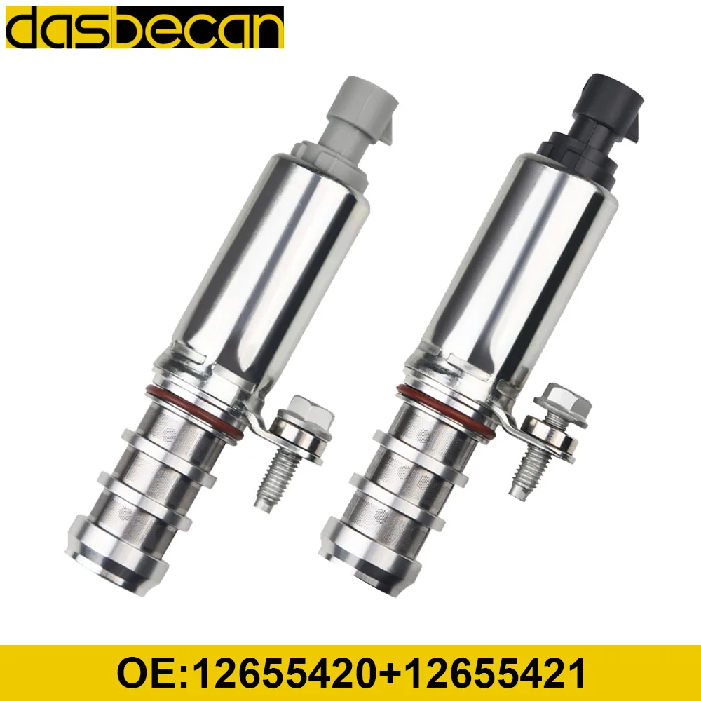 

1Set Car Intake Exhaust Camshaft Actuator Solenoid Oil Control Timing Valve For Chevrolet Captiva GMC Saturn 12655420 12655421