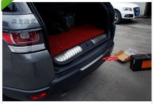 

Rear Bumper Protector sill plate cover for Rover Sport 2014
