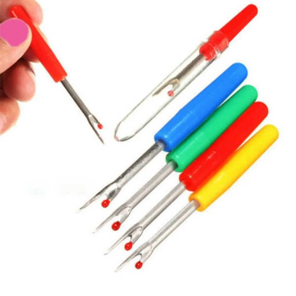 

5/10Pcs Seam Ripper Plastic Handle Steel Thread Cutter Unpicker Seam Remover Needle Arts Sewing Tools DIY Sewing Accessories